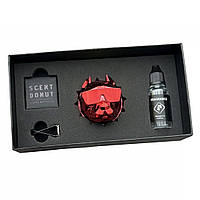 Ароматизатор повітря в машину на обдування Пітбуль червоний