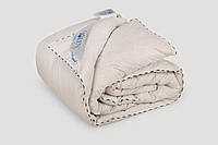 Одеяло IGLEN Roster 100% пух серый Зимнее 172х205 см Белый (1722051G) KB, код: 141804