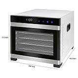 Сушарка для овочів. фруктів, грибів та трав ProfiCook PC-DR 1218 Дегідратор, фото 8