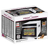 Сушарка для овочів. фруктів, грибів та трав ProfiCook PC-DR 1218 Дегідратор, фото 9