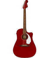 Электроакустическая гитара FENDER REDONDO PLAYER CANDY APPLE RED WN