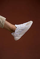Adidas Ozelia White Белая мужская обувь. Светлые мужские кроссовки Адидас Озелия.