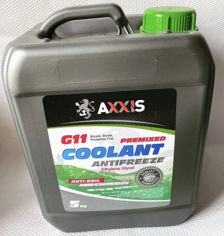 Купить Антифриз GREEN G11 AXXIS, зелений 5 кг, цена 450 ₴ — Prom.ua (ID ...