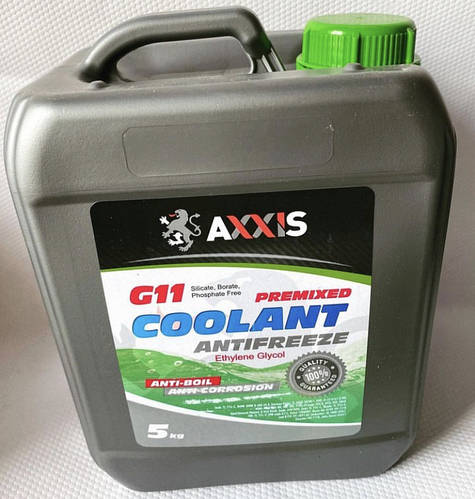 Купить Антифриз GREEN G11 AXXIS, зелений 5 кг, цена 450 ₴ — Prom.ua (ID ...