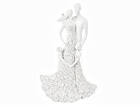 Интерьерная статуэтка Lefard Family 38.5 см White AL120198 EJ, код: 7597326