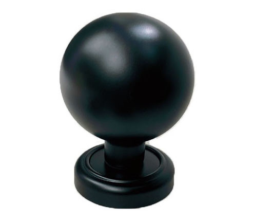 Поворотна ручка-кноб Fadex Sfera PO14 матовий чорний (Італія)