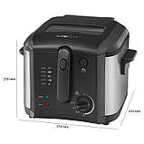 Фритюрниця Clatronic FR 3649 2,5 л 1600 В, фото 4