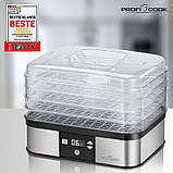Сушарка для овочів, фруктів та грибів ProfiCook PC-DR 1116, фото 7