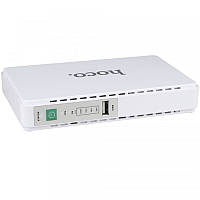 Источник бесперебойного питания Hoco DB25 Smart Mini UPS для роутеров 5V/9V/12V 8800 mAh White