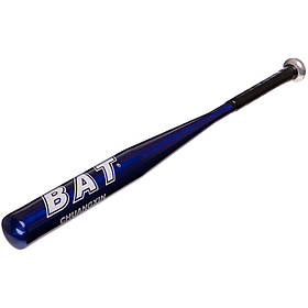 Бейсбольна біта для бейсболу алюмінієва спортивна BAT 71 см Синя (1862)