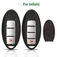 Ключ Infiniti smart key (корпус) 4 кнопки