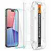 Захисне скло Spigen для iPhone 15 Plus / 16 Plus - EZ FIT GLAS.tR (2 шт), Clear (AGL06883), фото 5