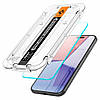 Захисне скло Spigen для iPhone 15 Plus / 16 Plus - EZ FIT GLAS.tR (2 шт), Clear (AGL06883), фото 7