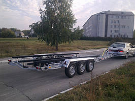 Причіп яхтовий. Повна маса 6,5т! Гальмо накату 4т!