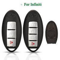 Ключ Infiniti M56, M37, Q70 Smart KeyLess 3 кнопки 1 кнопка (Panic), с чипом id46(7952), FCC ID: CWTWB1U787 IC