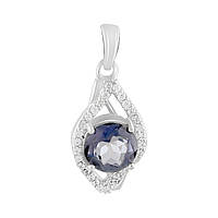 Серебряная подвеска SilverBreeze с мистик топазом 2.05ct (2117803) BS, код: 8024500