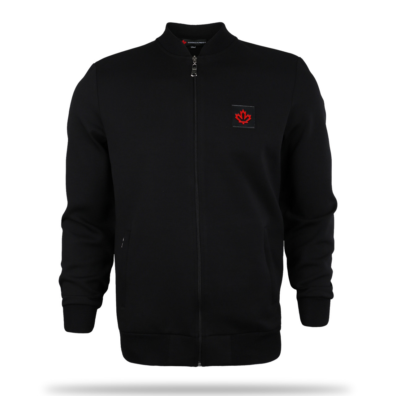 Кофта весна-осінь чорна DSQUARED бомбер К-300 BLK 3XL (Р) 24-600-004 XL XXL