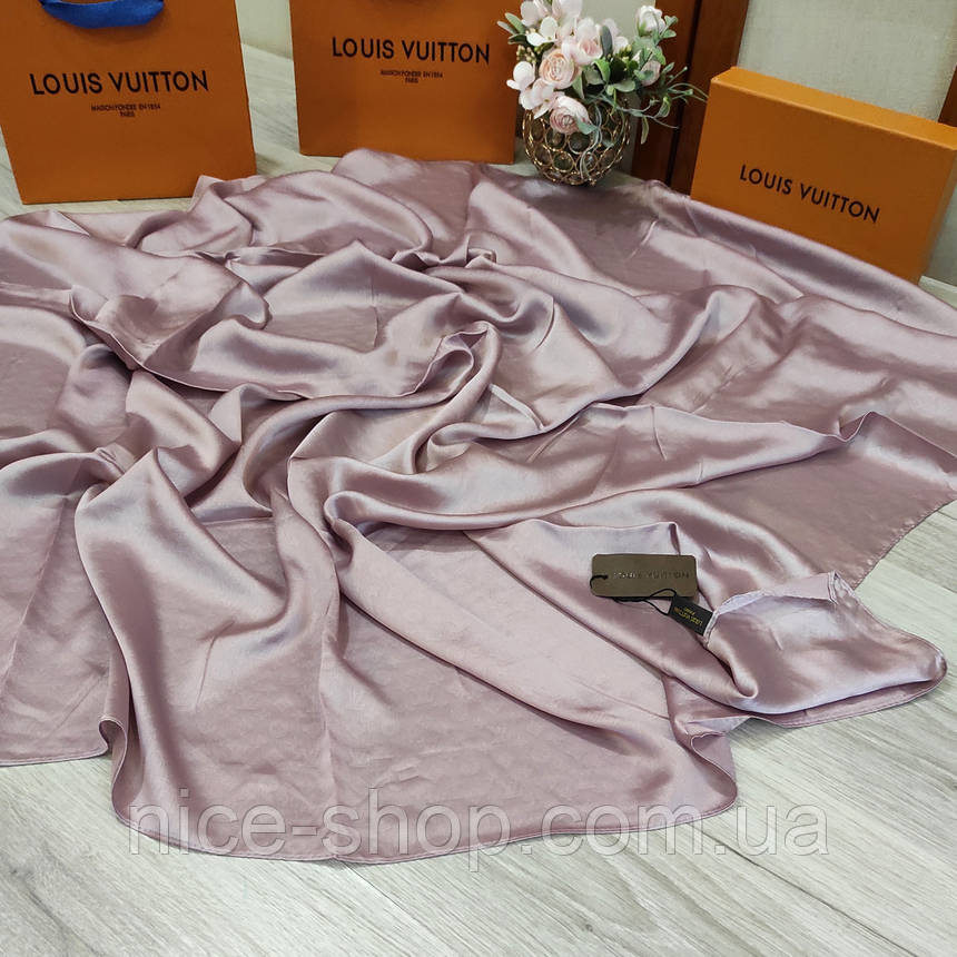 Хустка Louis Vuitton шовкова 110/110 см, фото 1