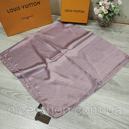 Хустка Louis Vuitton шовкова 110/110 см, фото 5