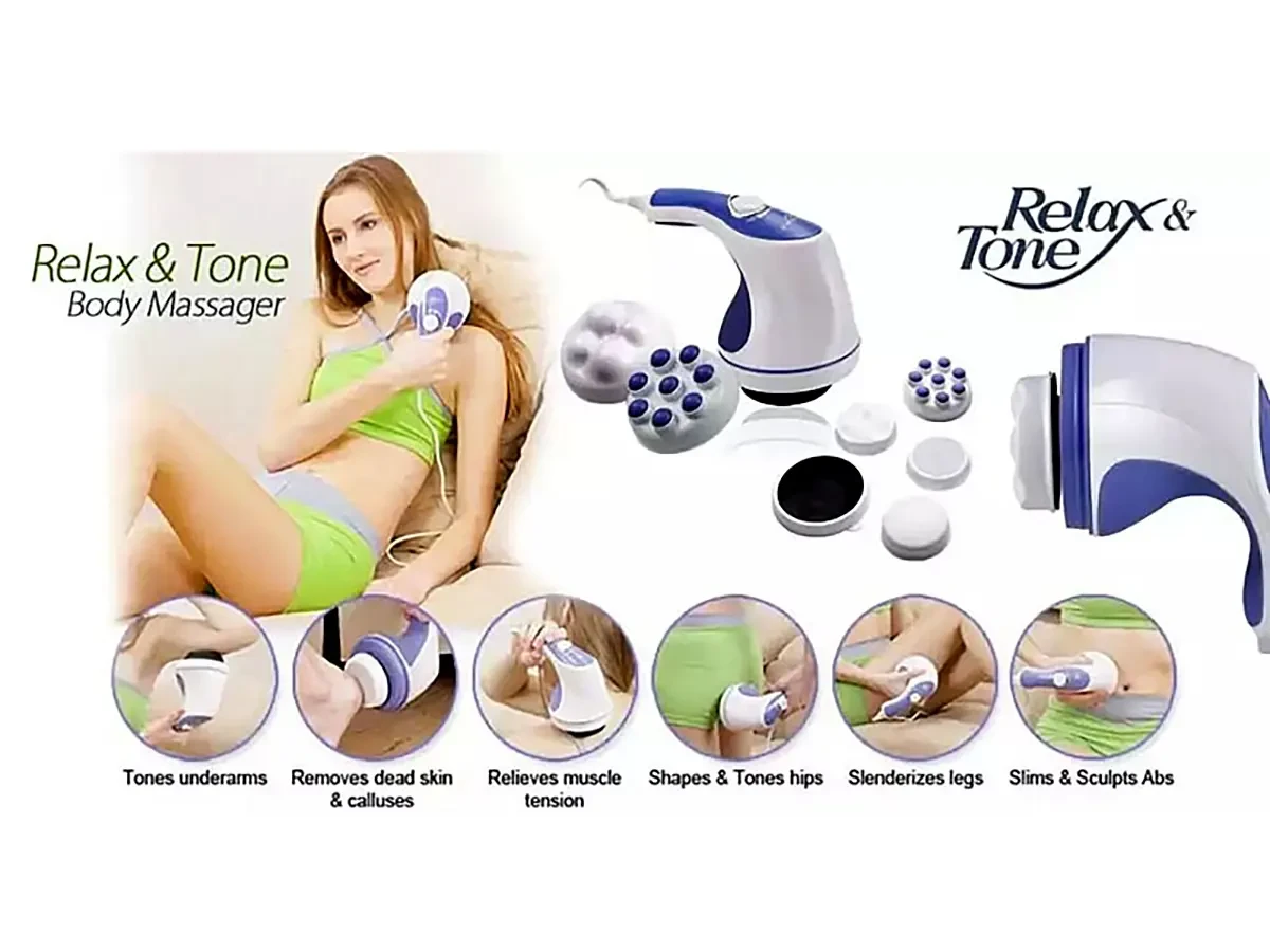 Масажер для тіла 5 в 1 Relax and Spin Tone 00034 24шт 9687