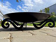 Кострова чаша Mini L 500мм(вкрита вогнетривкою фарбою)., фото 2