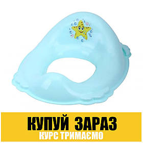 Накладка на унітаз дитяча ТехноК 9093 Блакитна