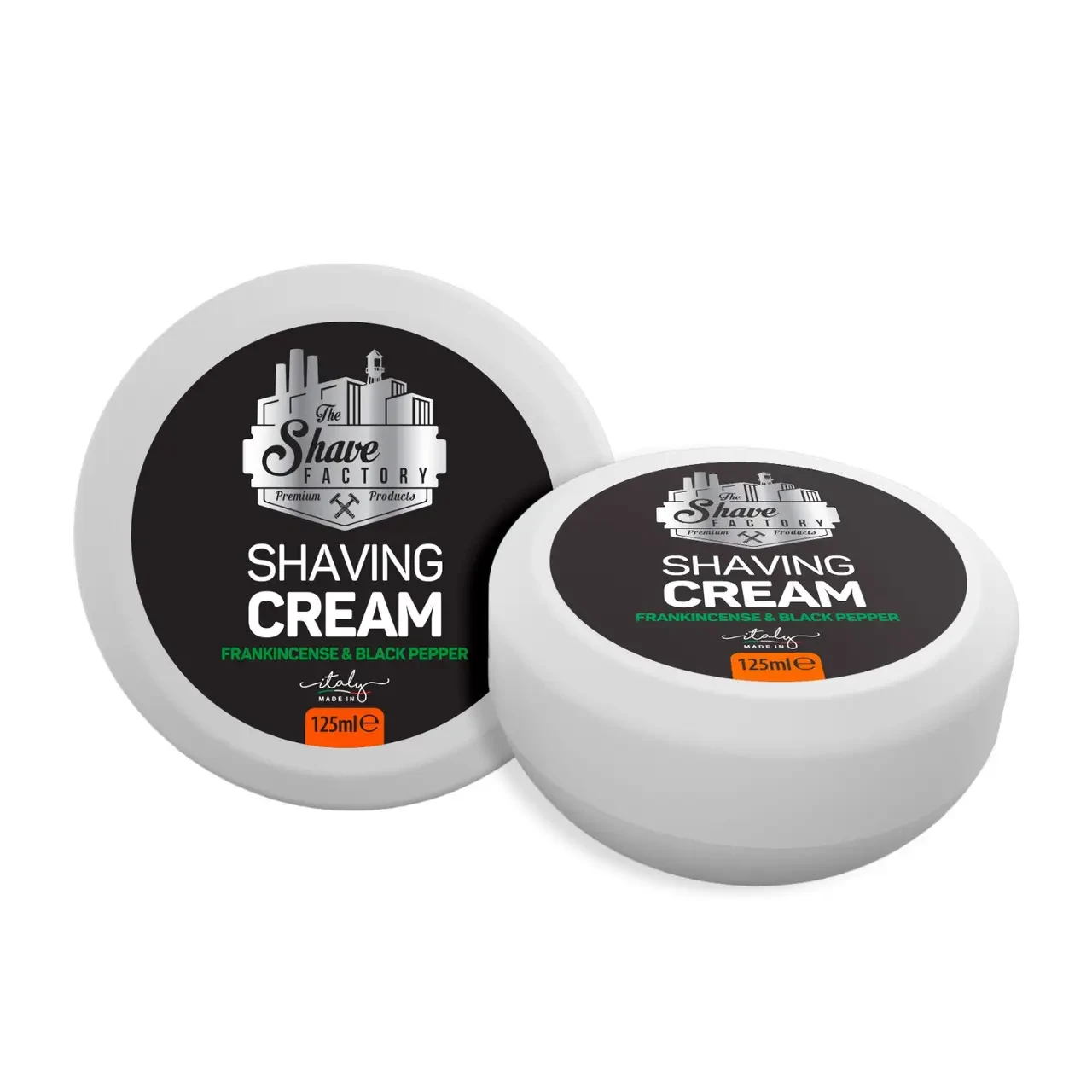 Крем для гоління The Shave Factory Frankincense & Black Pepper Shaving Cream 125 мл