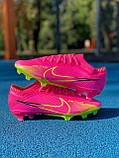 Бутсы Nike Air Zoom Mercurial Vapor 15 FG Elite FG pink, фото 11