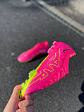 Бутсы Nike Air Zoom Mercurial Vapor 15 FG Elite FG pink, фото 9
