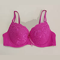 Бюстгальтер із тонким поролоном, фуксія, чашка D