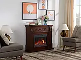 ЕЛЕКТРОКАМІН ARTIFLAME TOSCANA AF23S З ОБОГРІВИМ І ЗВУКОМ ГОРЕННЯ ОГНЯ RUSSET, фото 6