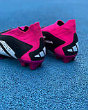 Adidas Predator Accuracy+ FG Black/pink, фото 8