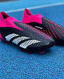 Adidas Predator Accuracy+ FG Black/pink, фото 10