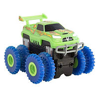 Машинка Trix Trux Monster Truk для канатного детского трека монстр-траки Зеленая (SUN2218_2) EJ, код: 317227