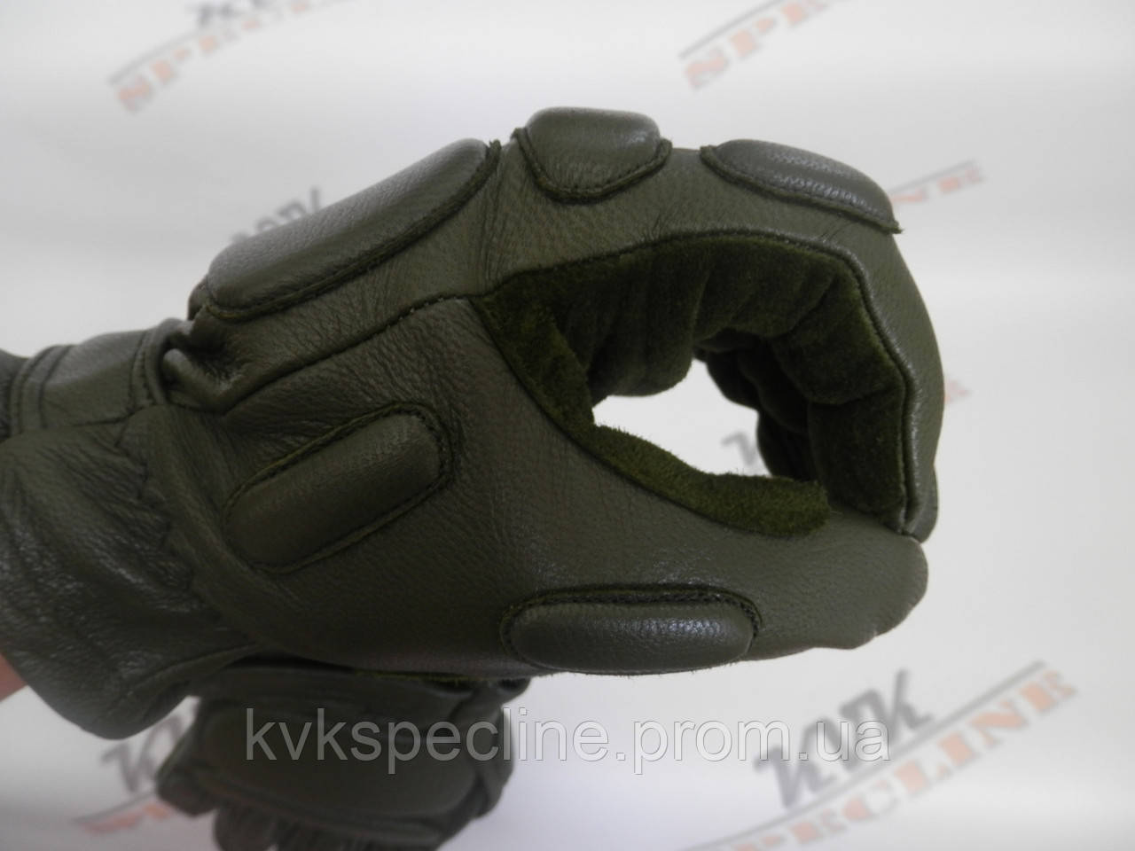 Тактичні рукавички Tactical олива утеплені