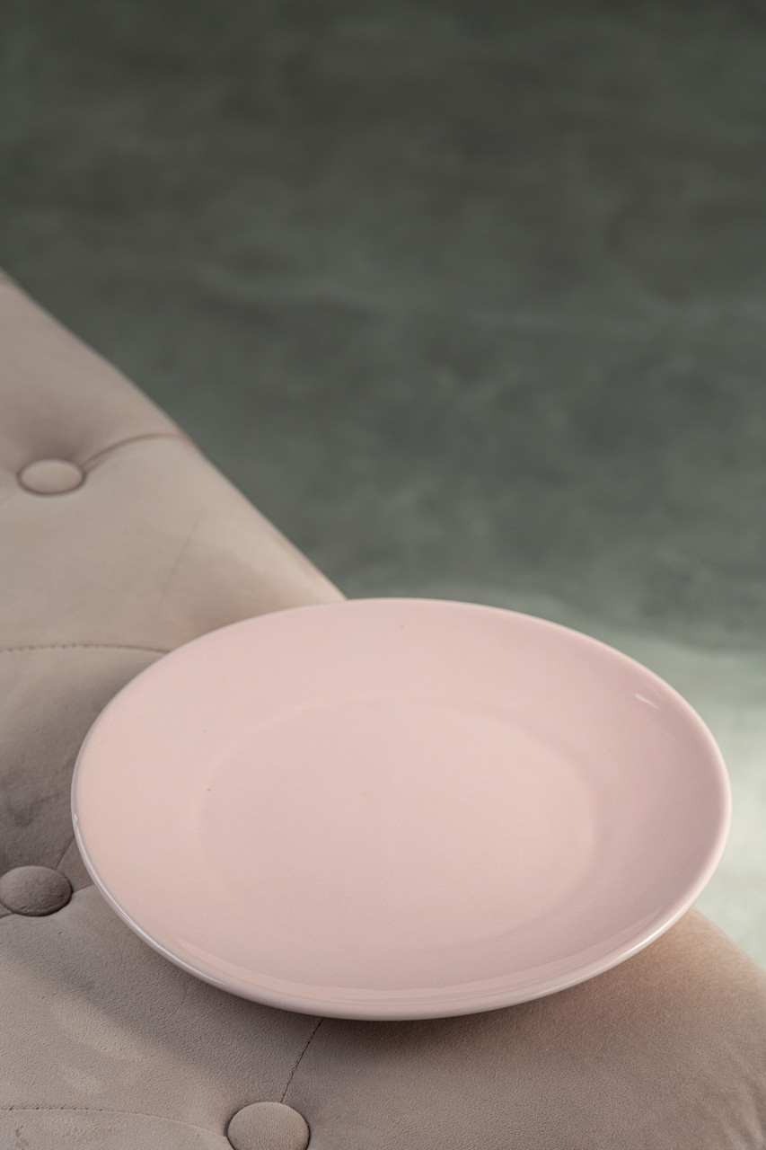 Тарілка десертна Dovbysh Porcelain Vona 21,5 см рожева
