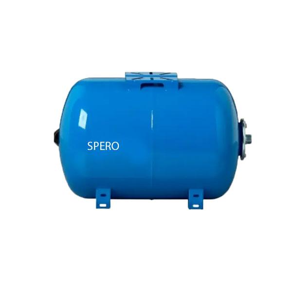 Розширювальний бак 100L горизонтальний AO Spero для водопостачання (синій)
