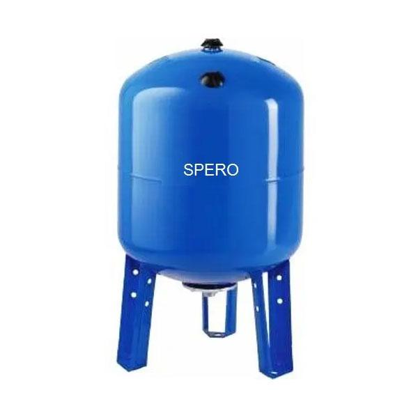 Розширювальний бак 100L вертикальний AV Spero для водопостачання (синій)