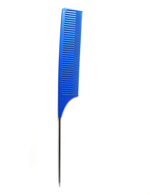 Гребінець для мікро (вуального) мелірування синій (9530-blue)