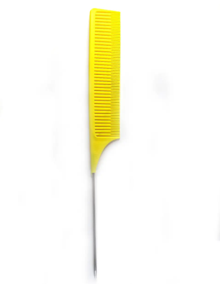 Гребінець для мікро (вуального) мелірування жовтий (9530-yellow)