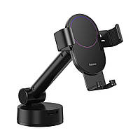 Автотримач для смартфона Baseus Gravity Car Mount Simplism Black (SUYL-JY01)