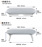 Підставка підлокітник для манікюру складана, фото 3