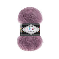 Alize MOHAIR CLASSIC NEW (Мохер Класік) № 169 вишня (Пряжа мохер, нитки для в'язання)