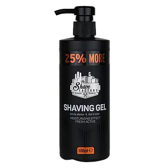 Гель для гоління The Shave Factory Shaving Gel 500мл