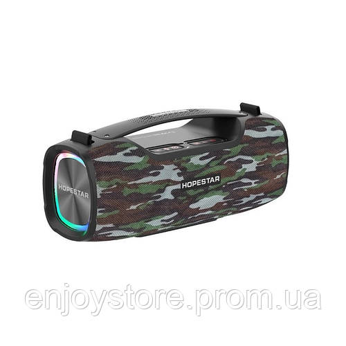 Bluetooth колонка Hopestar A6 Pro- камуфляж зеленый EJ, код: 8023194 ...