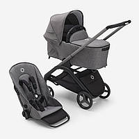 Коляска 2в1 Bugaboo Dragonfly Grey Melange, Grey Melange, Graphite