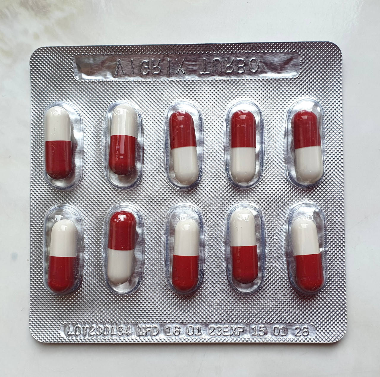 Вігрикс турбо VigRix Turbo Complete Pharma 10 капсул