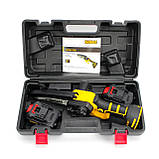 Акумуляторна мініпила ланцюгова DeWalt DCM170N (24V 5AH) АКБ мініпила Деволт для обрізання дерев, гілкоріз, фото 5