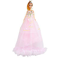 Кукла в длинном платье Mic Звездопад розовый (ASR180) FT, код: 7939444