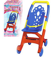 Коляска для ляльок Мальвіна ТехноК в коробці 70х31х22 см